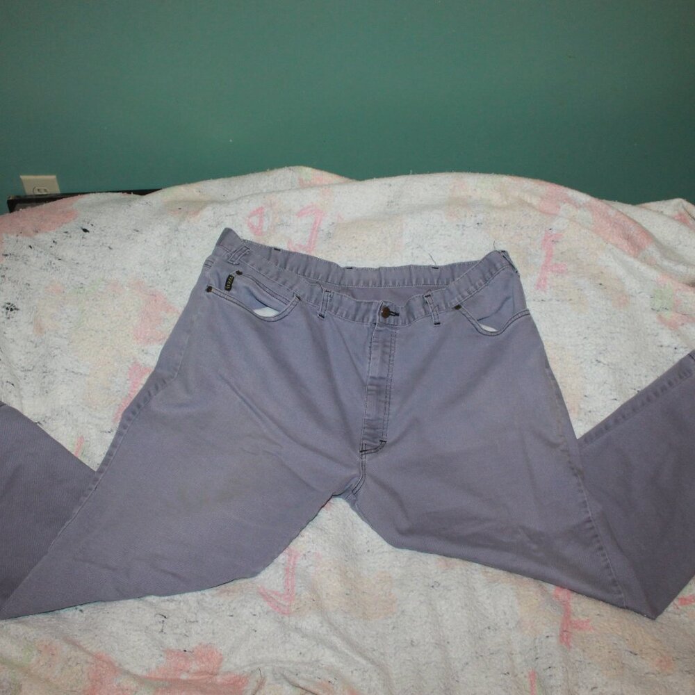 Vintage Haband Texas Men's Grey Denim Jeans Size 44/S